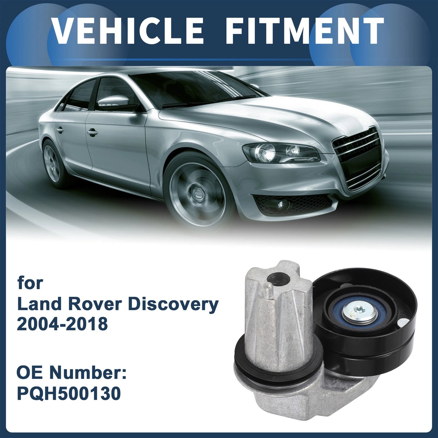 Belt Tensioner for Land Rover Discovery (2004–2018) No.PQH500130 Metal