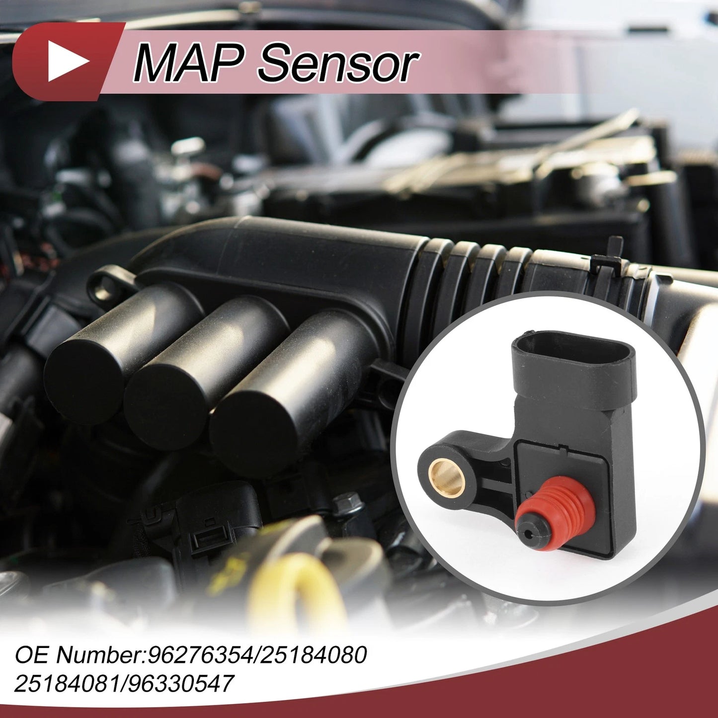 MAP Sensor No.96276354 for Chevrolet Optra (2003–2007)
