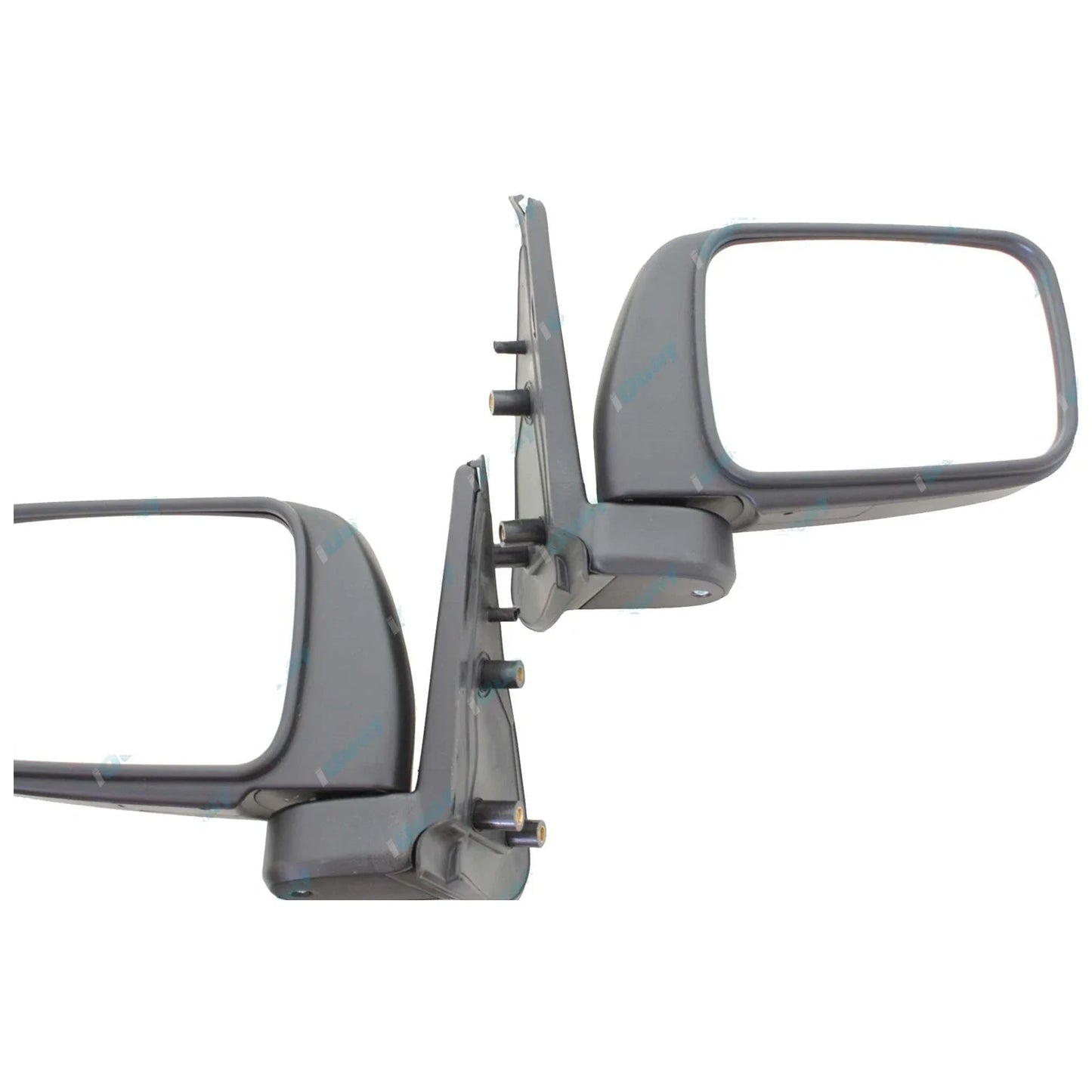 LH+RH Manual Door Mirrors Pair for Nissan Patrol GU '97-'04
