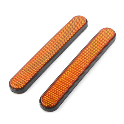 Orange Rear Shock Absorber Reflector Strip for Harley Sportster 883 1200 (2004-2023)