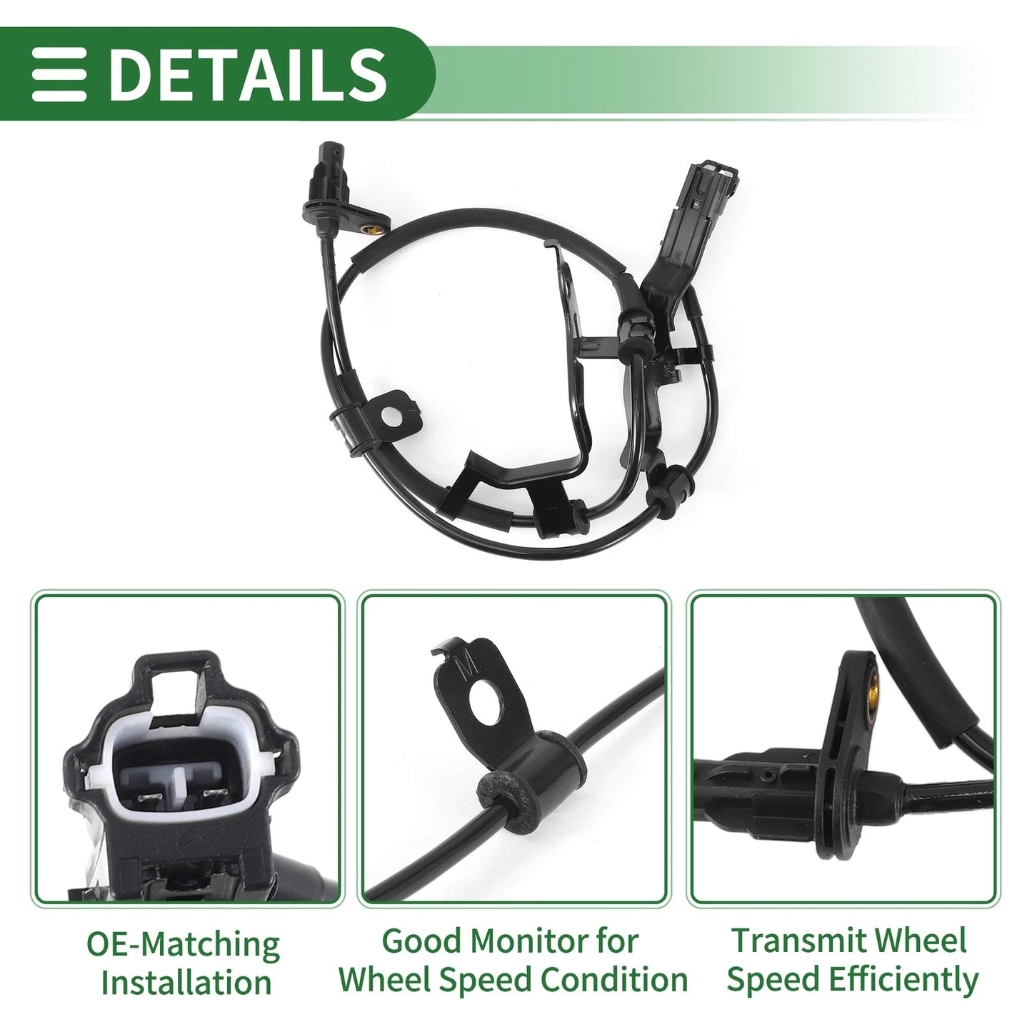 ABS Wheel Speed Sensor for Kia Sorento (2016–2017) No. 58960C0400/95681C5000