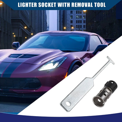 Car Inner Lighter Socket & Removal Tool for Chevy
