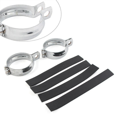 Motorcycle Metal Front Fork Clamp Turn Signal Light Mounts
