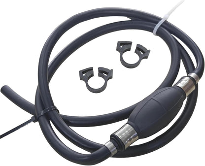 Gas Hose Fuel Line Assembly with Primer Bulb for Outboard Boat (Universal)