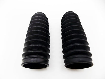 Set of 2 Rubber Fork Gaiters for Honda QA50 (1970–1975)