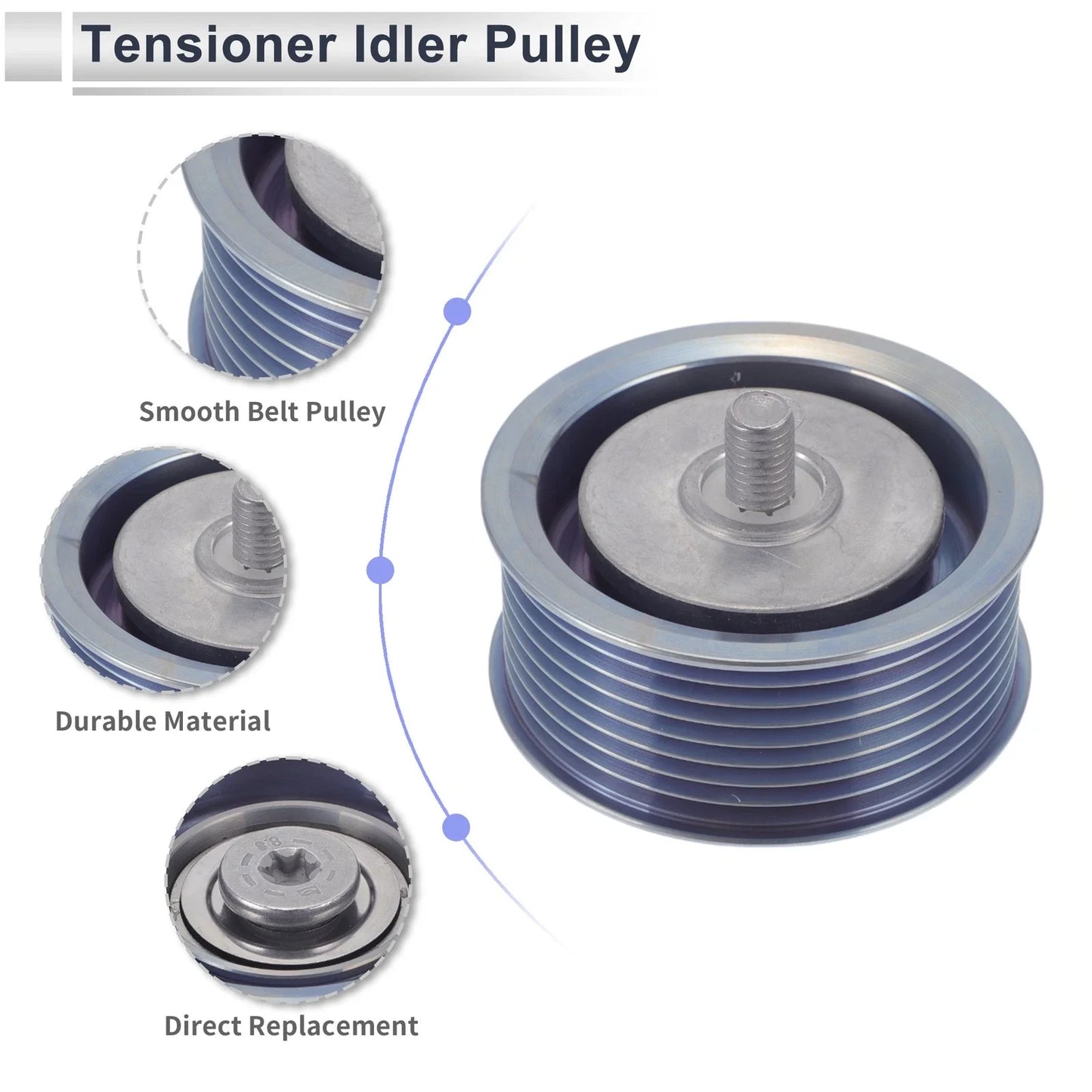 Drive Belt Idler Pulley for BMW X6 (2008-2011)