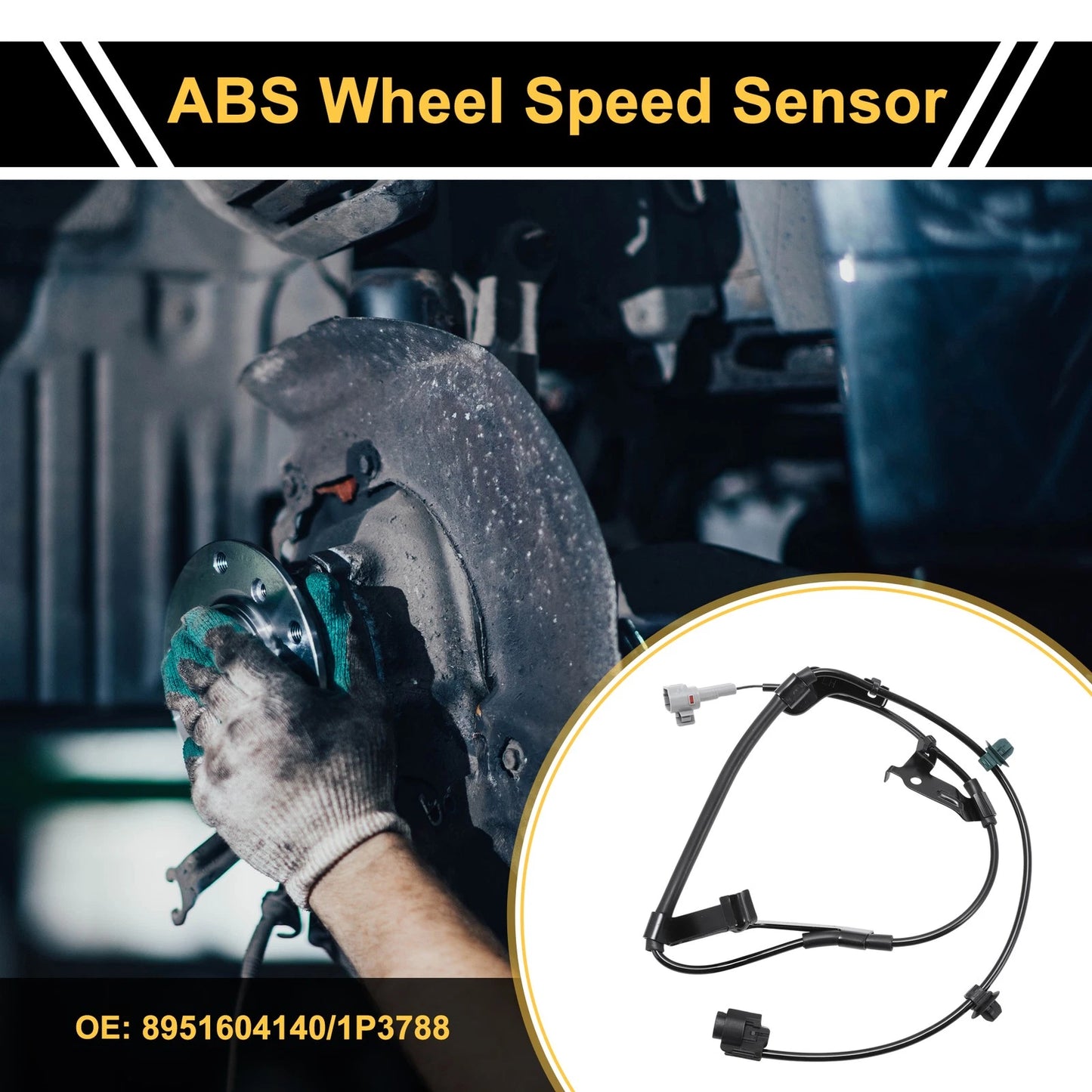 ABS Wheel Speed Sensor No. 8951604140/1P3788 for Toyota Tacoma (2016–2019) Front Left