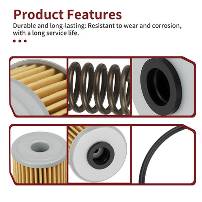 3X Oil Filter O-Ring Spring for Honda CRF250X (2004–2009, 2012–2013, 2015–2017)