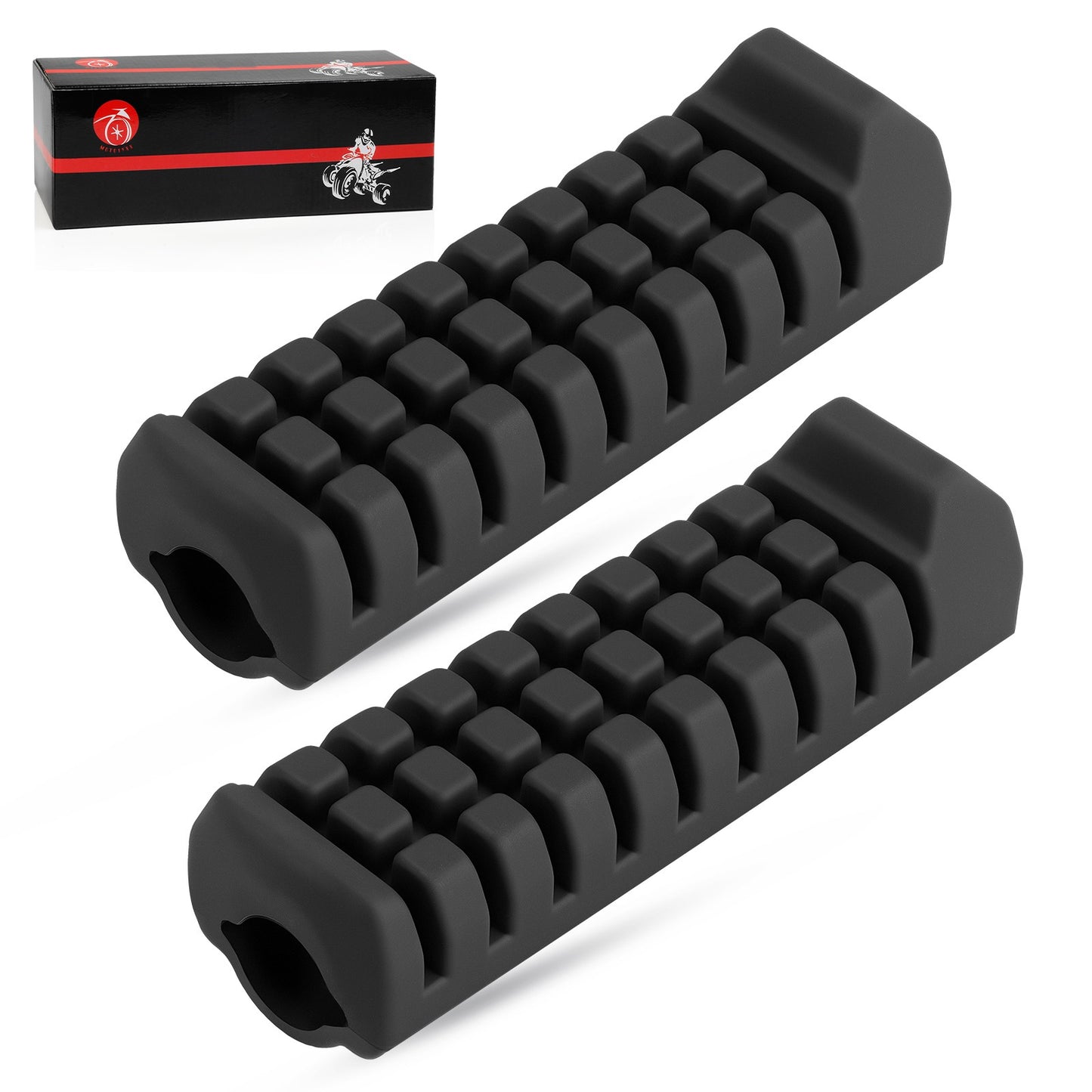 2X Rubber Foot Rests for Suzuki LT80S (1987–2006)