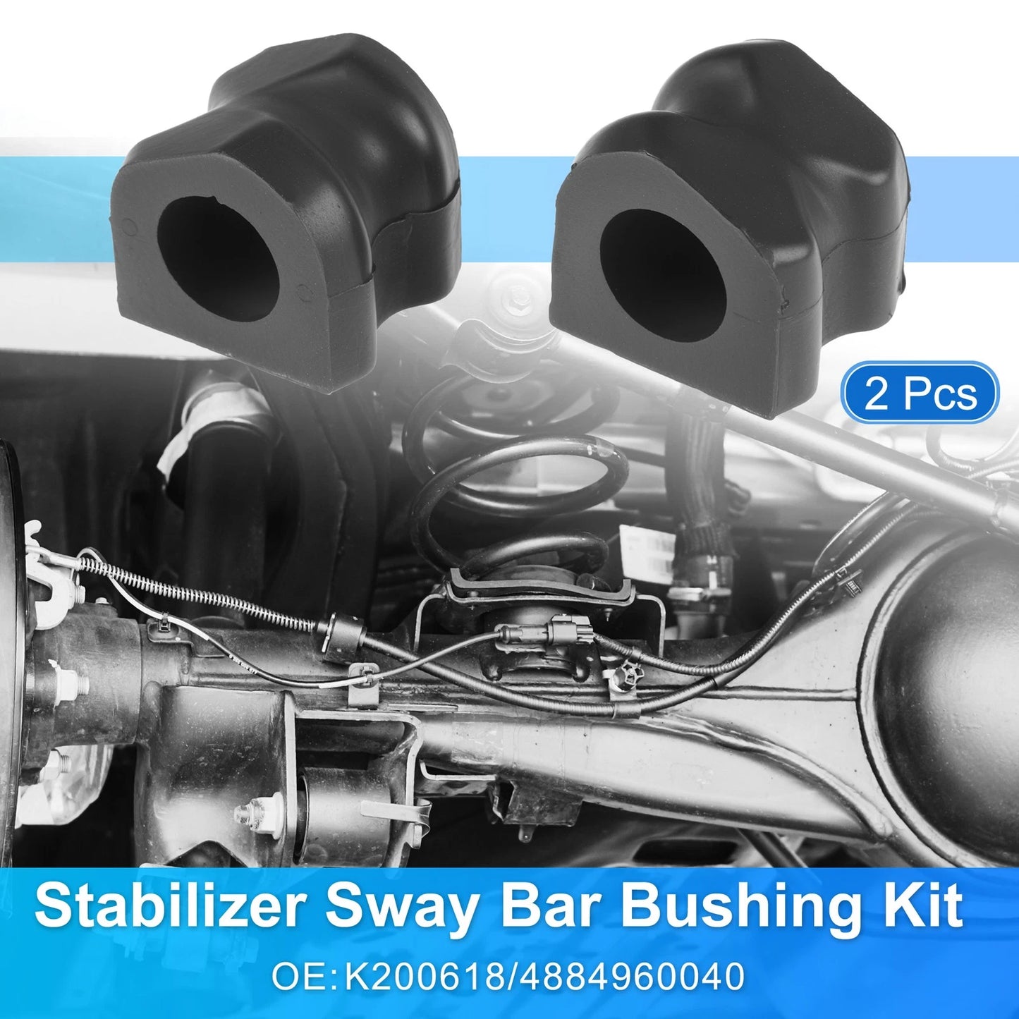 2X Stabilizer Sway Bar Bushing Kit for Lexus GX460 (2010–2023) K200618