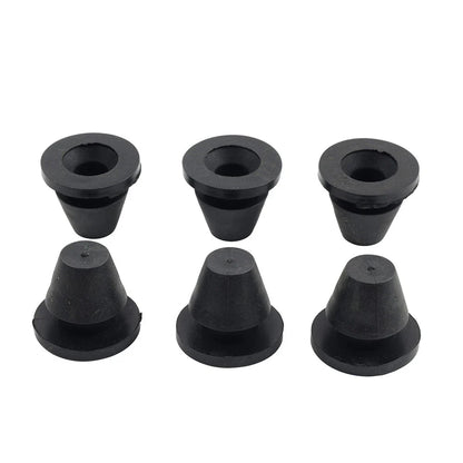 6 x Rubber Side Cover Grommets for Harley Touring Road Electra Glide (2008-2024)