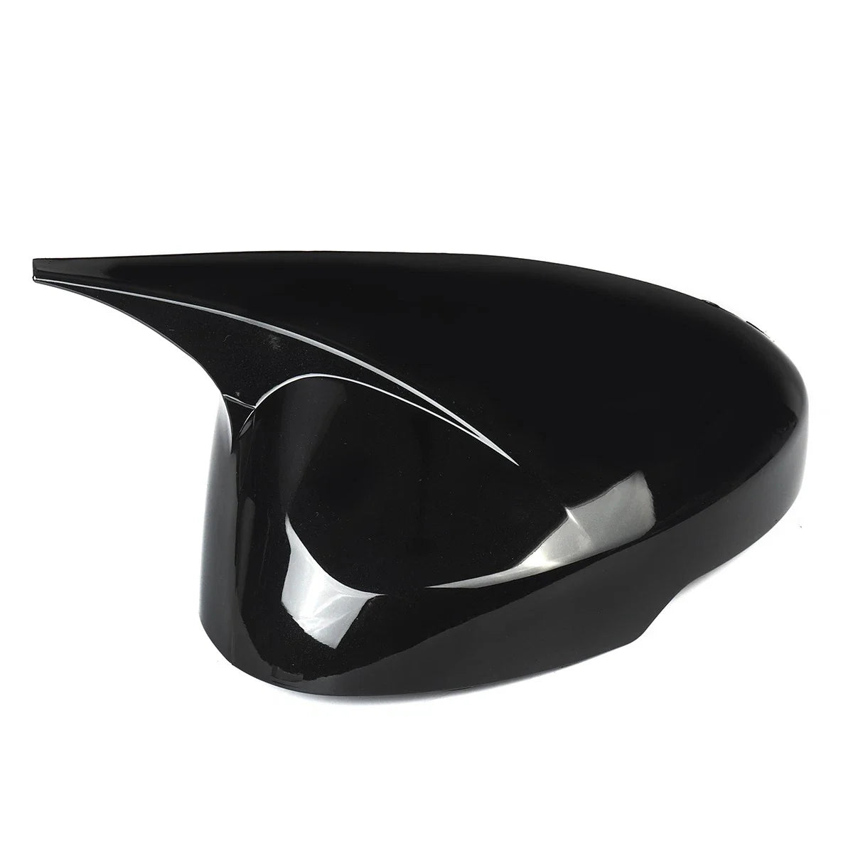 Pair / Black Side Rear View Mirror Cover Cap for Honda Civic (2022–2025)