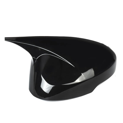 Pair / Black Side Rear View Mirror Cover Cap for Honda Civic (2022–2025)
