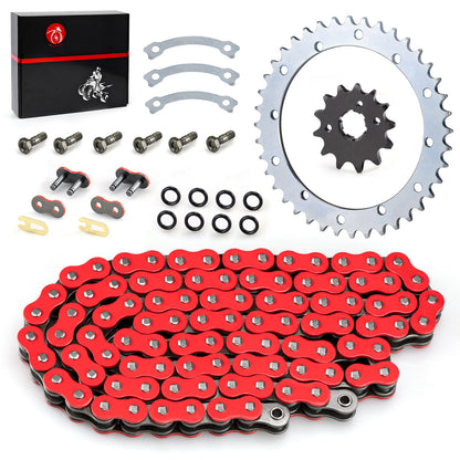 Drive Chain and Sprocket Set for Yamaha Warrior (1996–2004)