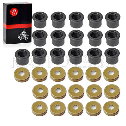 16pcs A Arm Bushing Dust Seal Caps for Yamaha Warrior 350 (1987–2004)