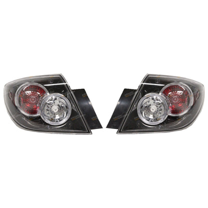 Tail Lights Pair for Mazda 3 BK Series 2 (2006–2009) 5Dr Hatch