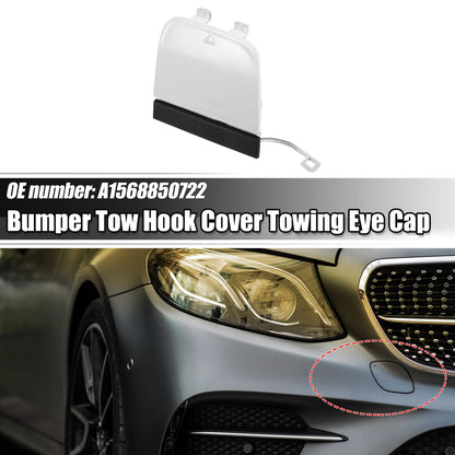 Tow Hook Cover for Mercedes-Benz GLA 45 AMG (2015–2020) White