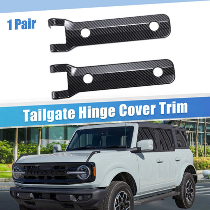 1 Pair Tailgate Hinge Cover Trim for Ford Bronco (2021–2024)
