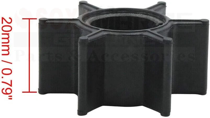 Water Pump Impeller & Key for Mercury Marine Mariner