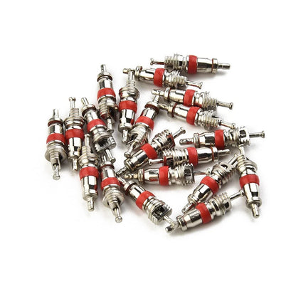 20x Tyre Valve Core Insert W/ Remover Tool for Car Bike Motorcycle Wheel