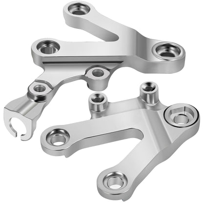 Front Foot Peg Bracket for Kawasaki Ninja ZX-6R ZX-9R ZZR600 (1998–2008)