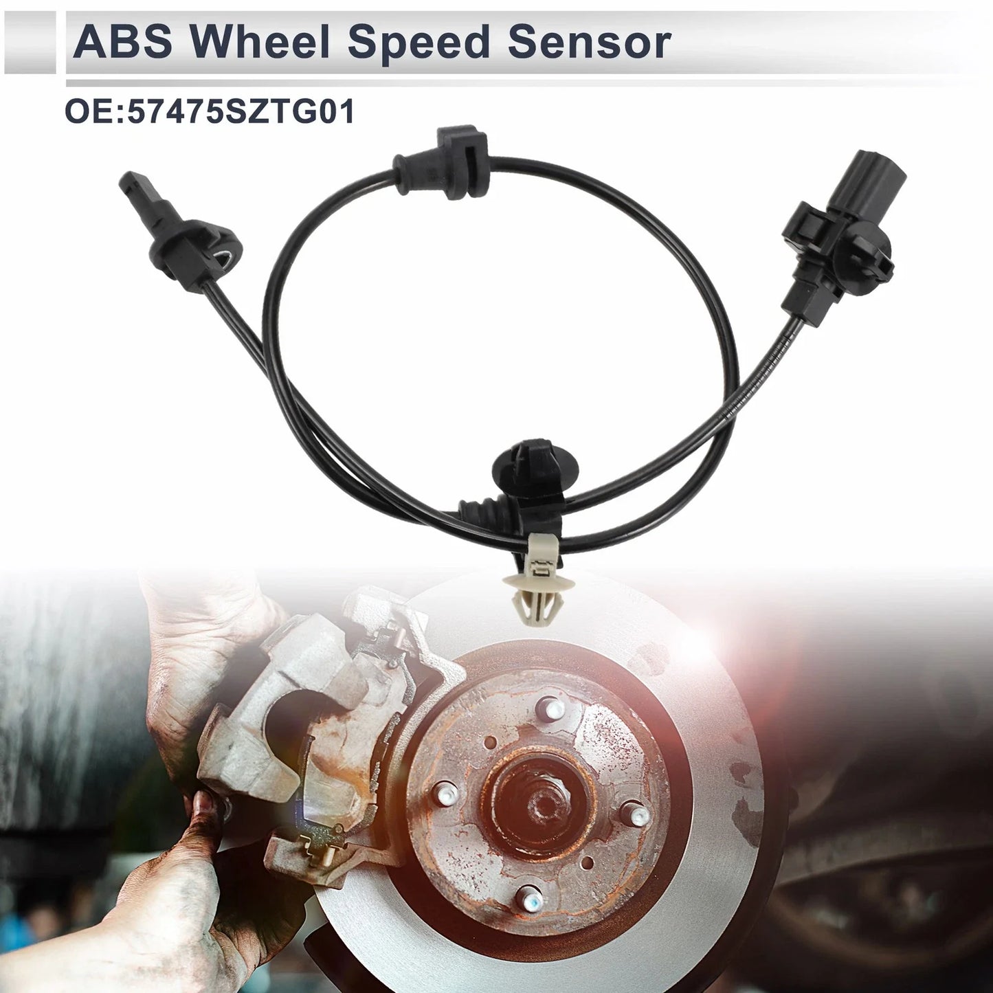 ABS Wheel Speed Sensor for Honda CR-Z (2011-2016) - 1 x Rear Left