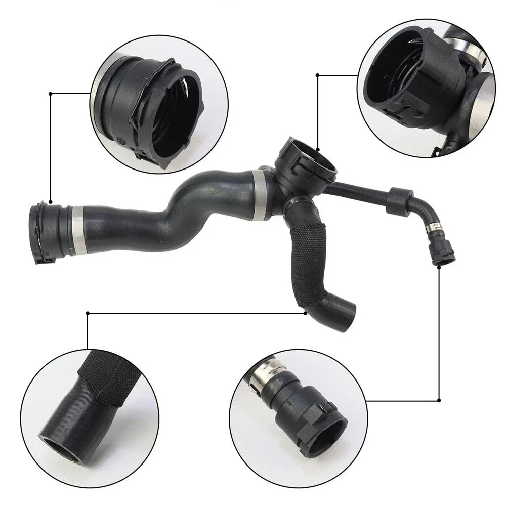 Radiator Coolant Hose for BMW 535i GT 2010-2017, 640i 2012-2018, 740i 2013-2015