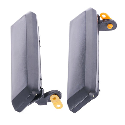 Door Handle Outer / 2 x Set Black for Nissan Navara (1986–1997)