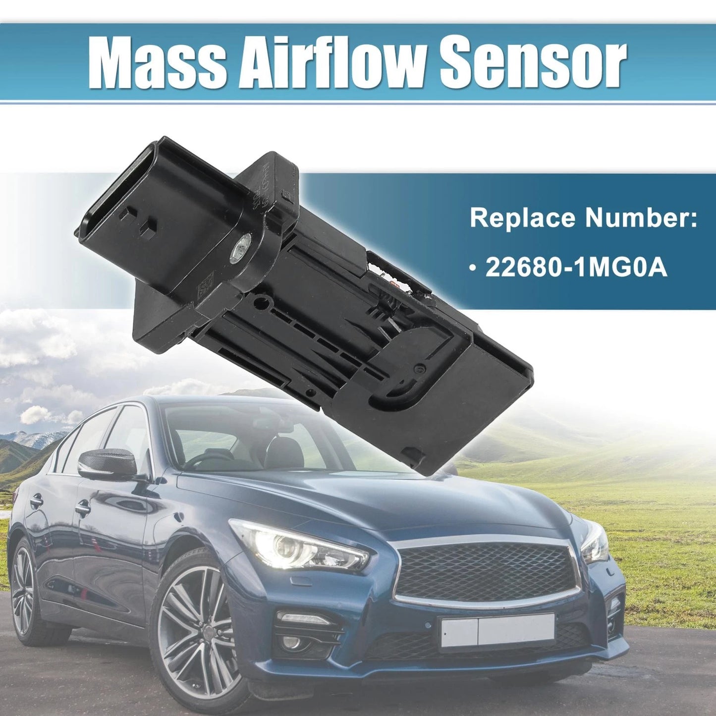 Mass Airflow Sensor for Nissan Sentra Altima (2013–2016) 22680-1MG0A