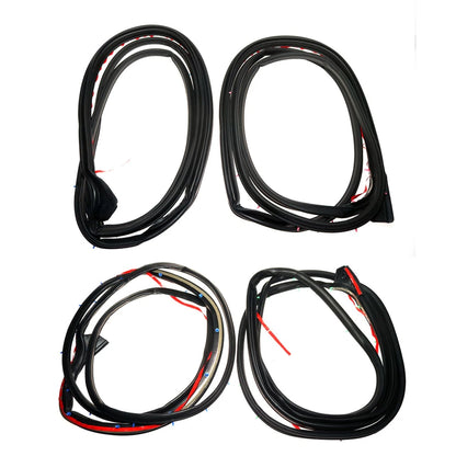 Set of 4 Door Weatherstrips for Toyota Belta Vios Yaris (2006–2009)