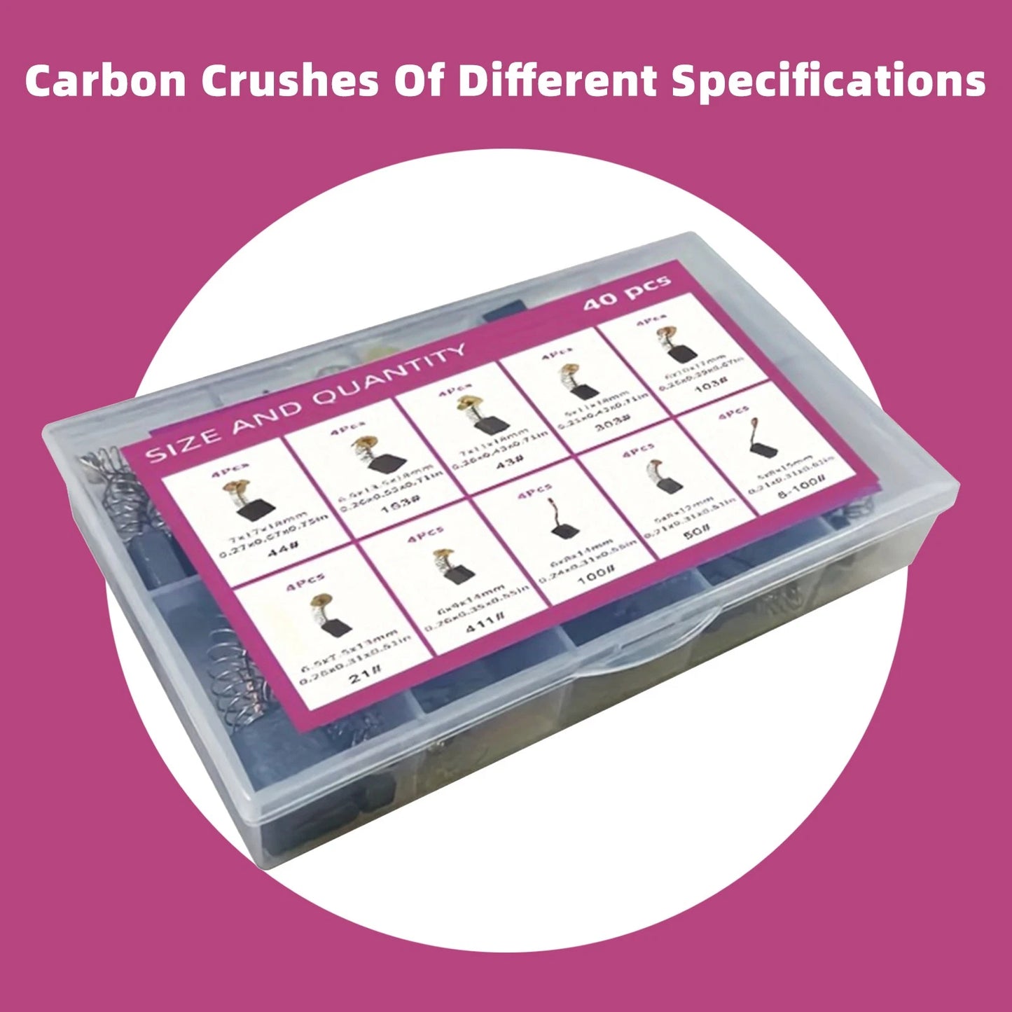 40 Coal Brushes for Electric Motor