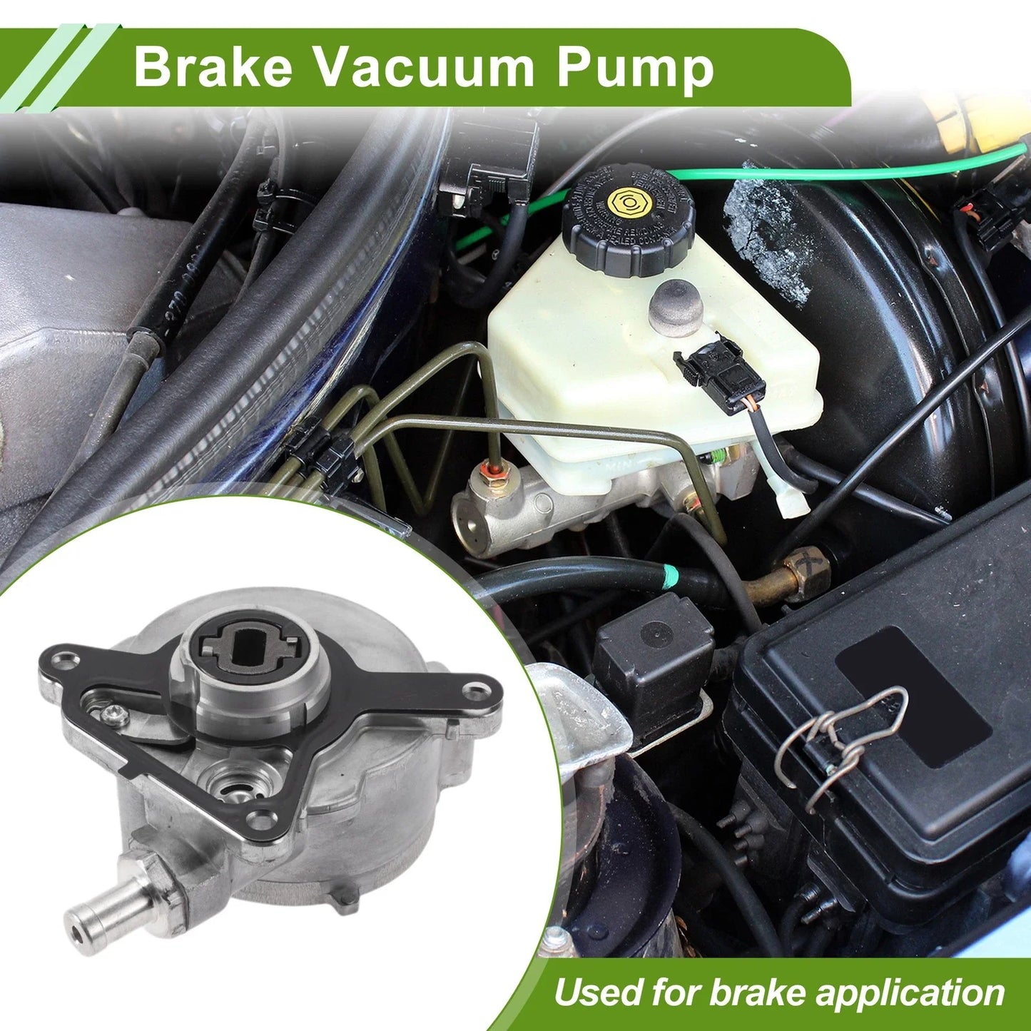 Brake Vacuum Pump for Porsche Cayenne 3.6L V6 (2011-2017) 1 x Unit