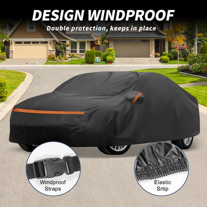 Waterproof Car Cover for BMW 2er F22/F23 (2013–2021) with Zipper