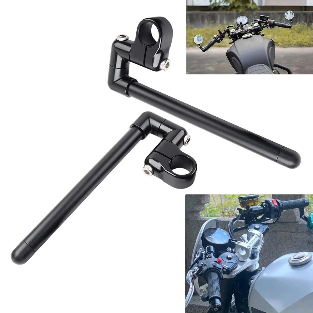 33MM Cafe Racer 7/8" Clip-On Handlebar for Universal Motorcycles