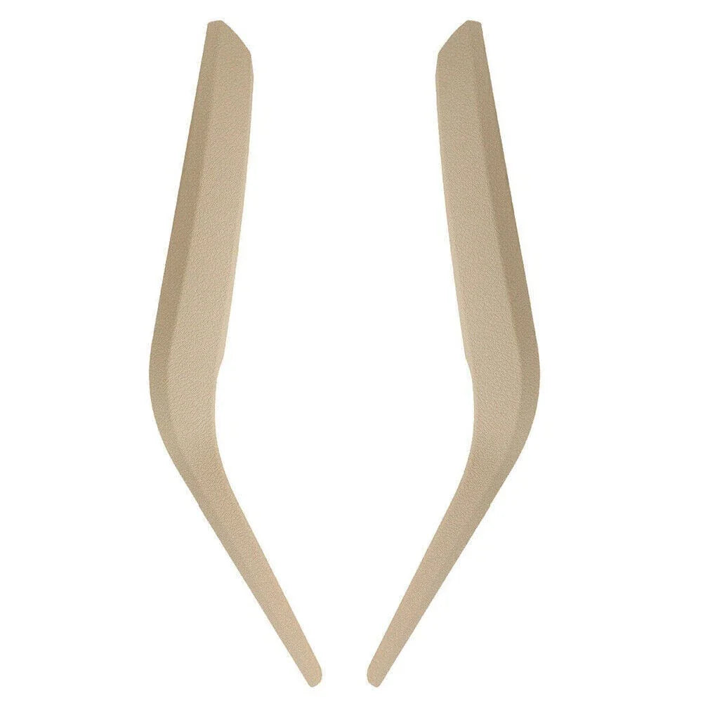 Beige Inner Door Panel Handle Pull Trim Cover for BMW X1 (2010-2016)