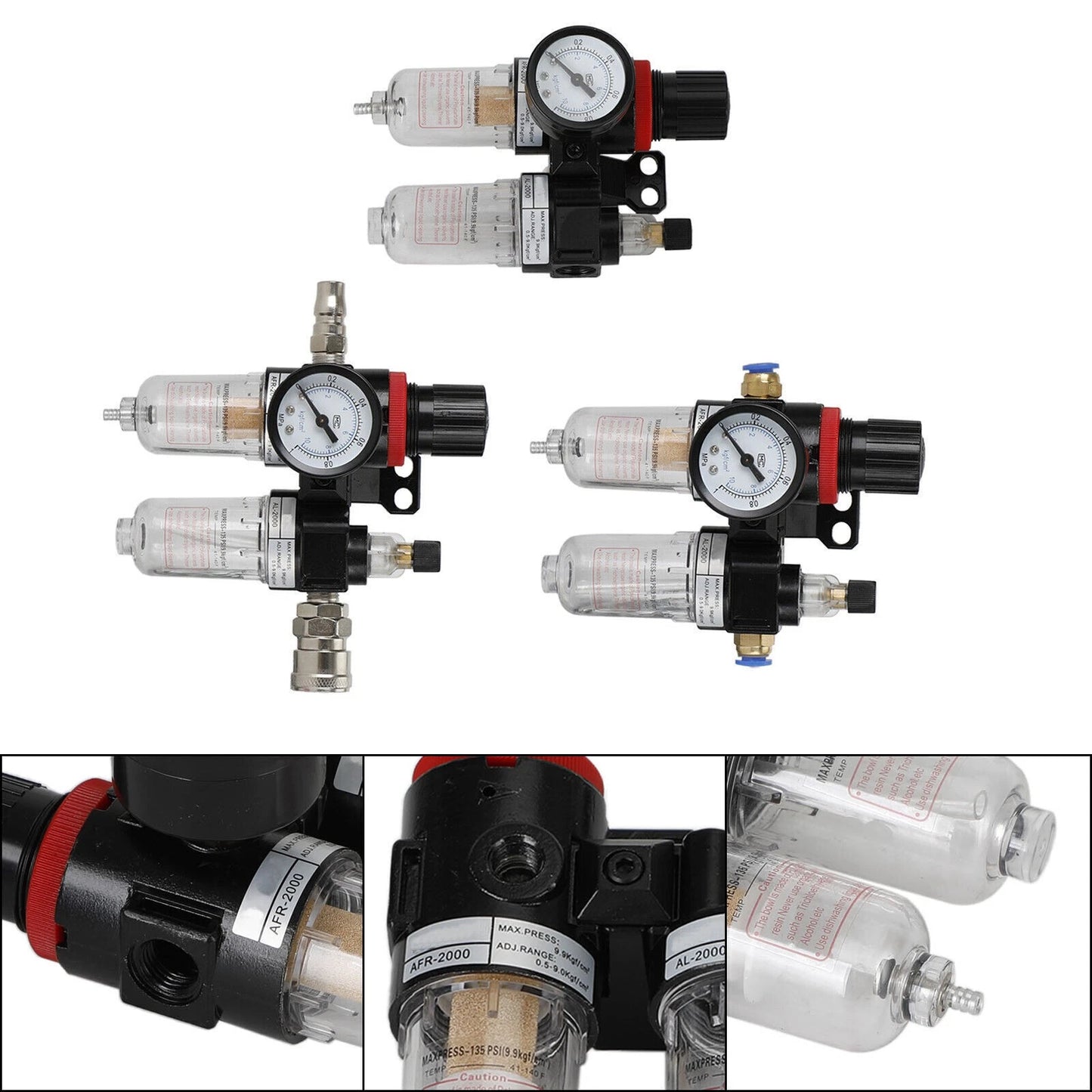 SMC CXSM15-60 Double Effect Double Rod Pneumatic Cylinder for Various Models