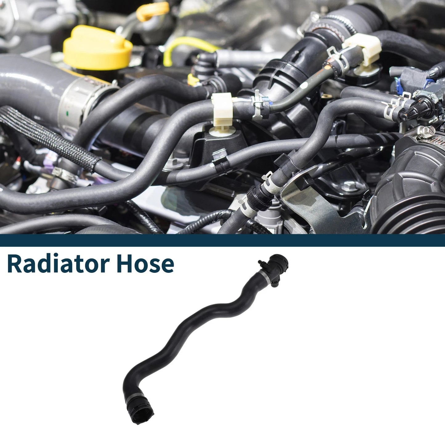 Radiator Hose for BMW 1 Series F20 F21 116d 118d 120d (2012–2019) 17127811127