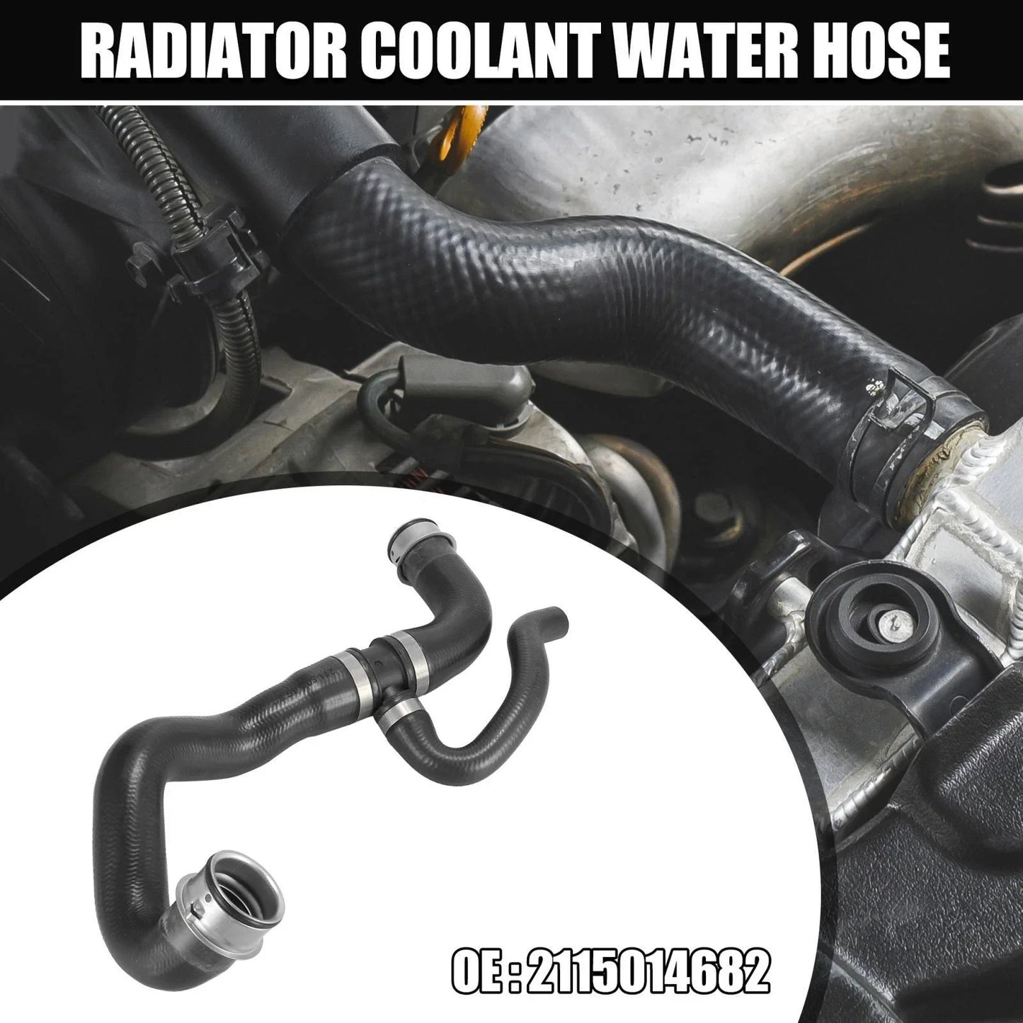 Lower Radiator Coolant Hose for Mercedes-Benz E350 (2006-2009)