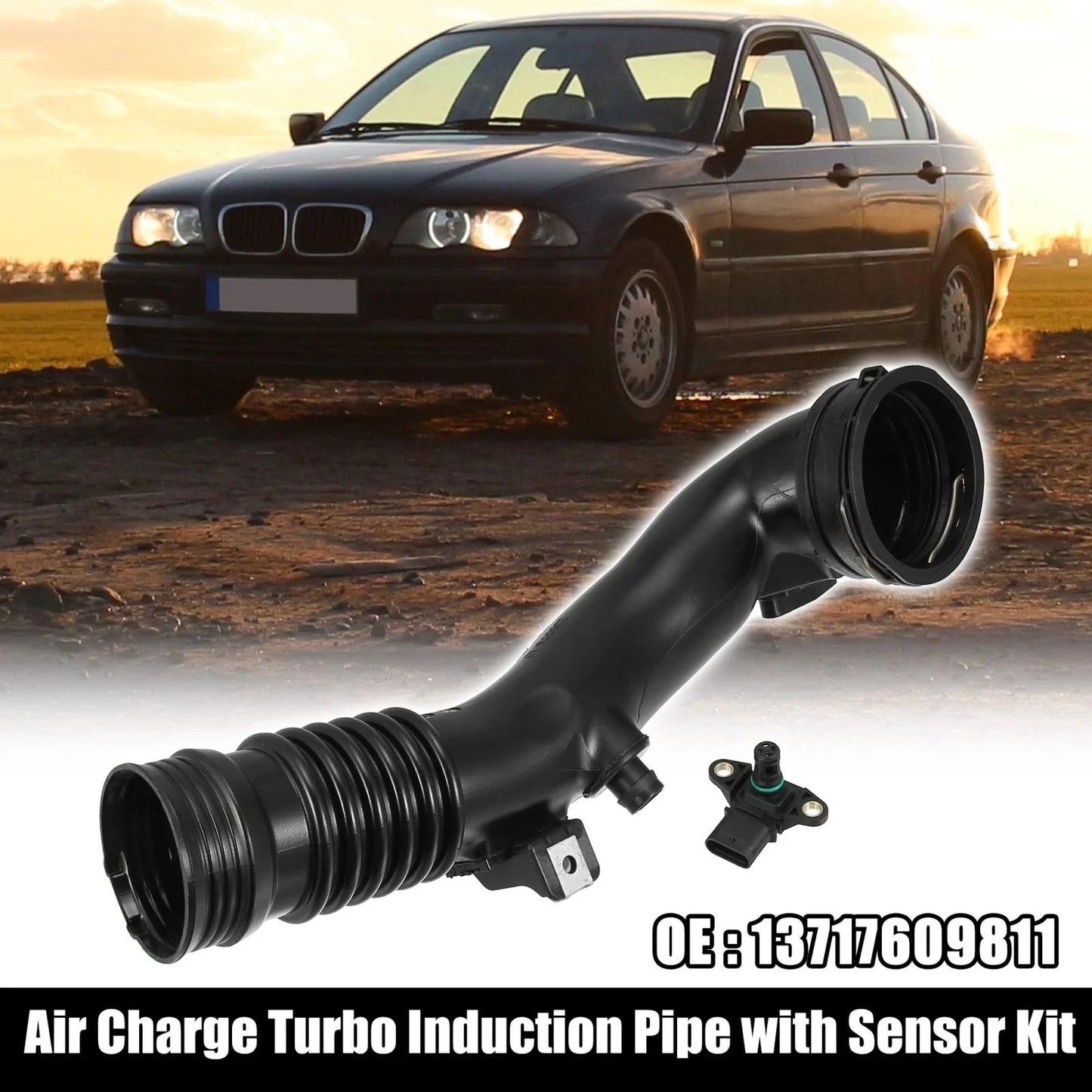 Air Charge Turbo Induction Pipe with Sensor Kit for BMW X5 (2012-2013)