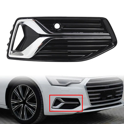 Right Front Fog Light Grille Cover for Audi A6 S6 C8 (2019-2023)