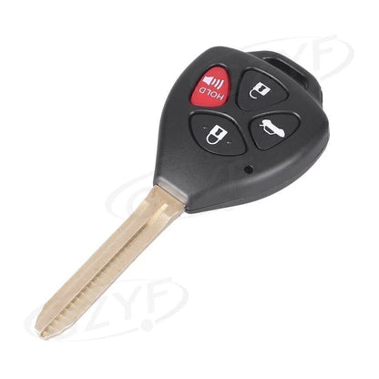 Set of 2 Remote Smart Key Fob Shell Covers for Toyota Avalon Corolla (2006–2010)