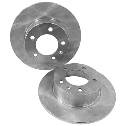 2 Rear Disc Brake Rotors for Renault Master X62 (2011–2013)