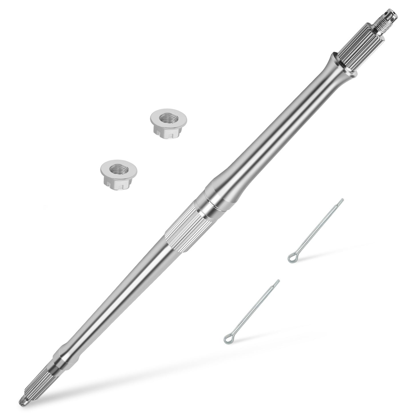 Rear Axle Shaft and Nut for Yamaha Big Bear 400 (2000–2006)