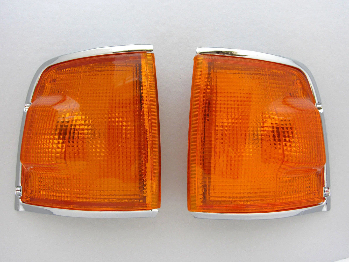 Isuzu TF TFR Holden Rodeo Chrome Orange Corner Lights for Vauxhall Brava