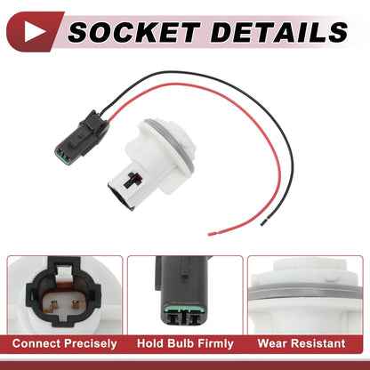 Set of 1 Front Turn Signal Light Socket Wiring for Toyota Auris (2001–2011) No. 9006981052