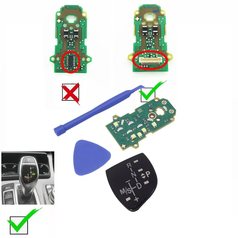 Gear Shift Upgrade LED Circuit Board for BMW Sport Series Interiors