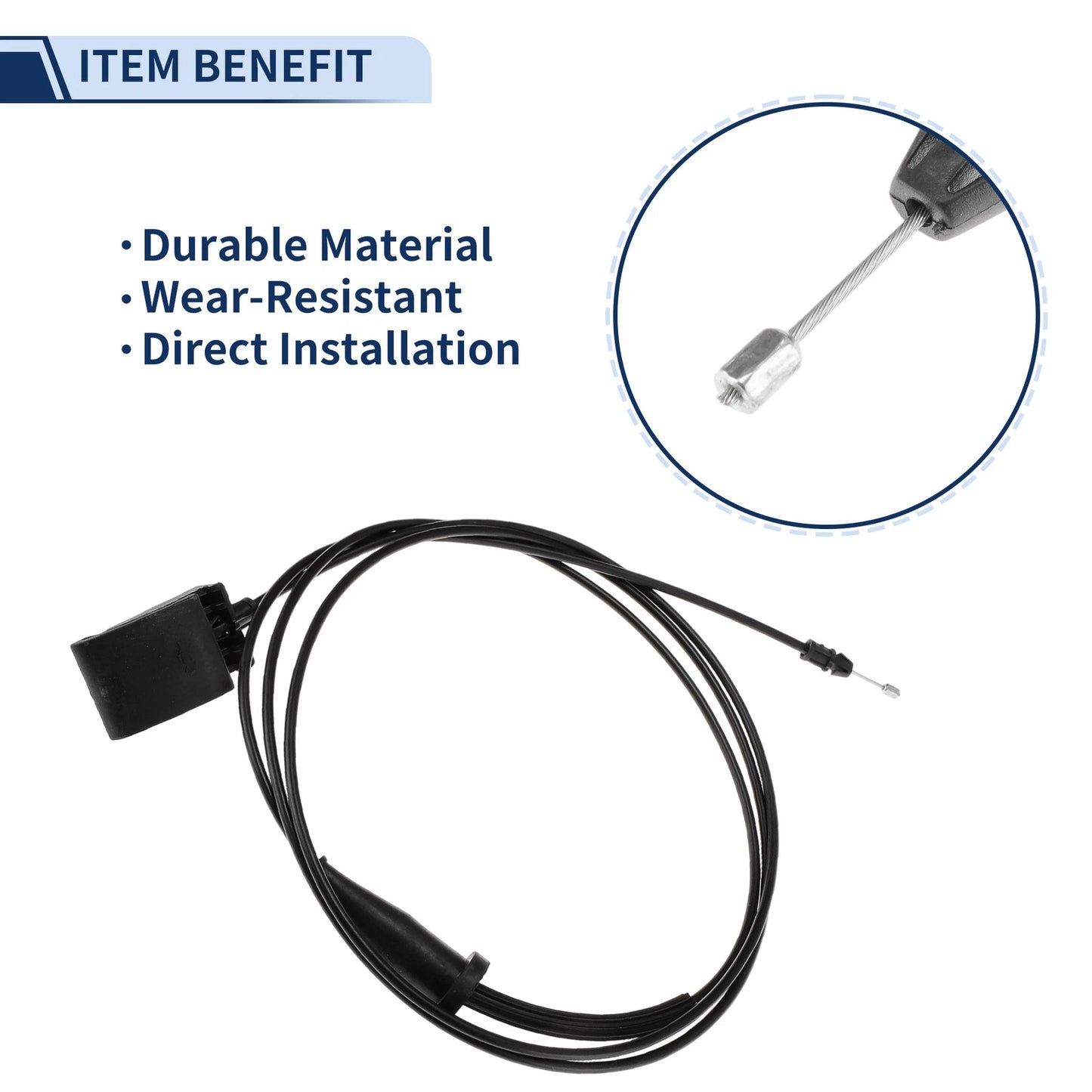 Hood Latch Release Cable for Chrysler 300 (2011–2018) 1PS72DX9AB/912450