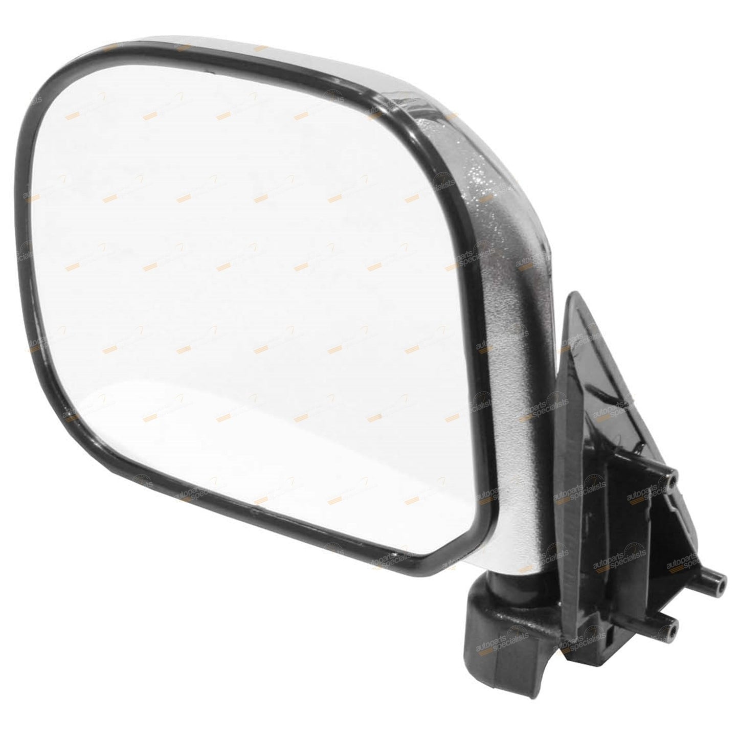 Set of 2 Chrome Manual Door Mirrors for Toyota Hiace (1989–2005)