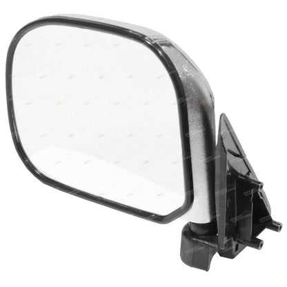 Set of 2 Chrome Manual Door Mirrors for Toyota Hiace (1989–2005)