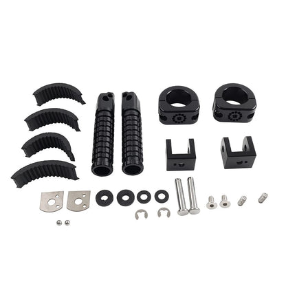 2pcs Metal Brake Caliper Covers for Universal Fit (3D Style, Black)